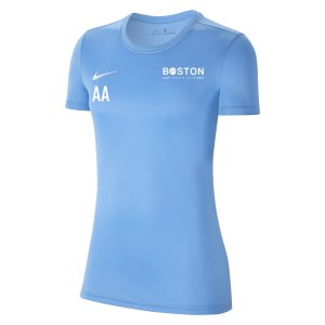 Nike Womens Park VII Dri-FIT Short Sleeve Shirt (W) University Blue-White