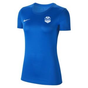 Nike Womens Park VII Dri-FIT Short Sleeve Shirt (W) Royal Blue-White