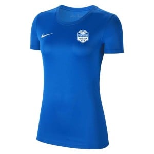 Nike Womens Park VII Dri-FIT Short Sleeve Shirt (W) Royal Blue-White