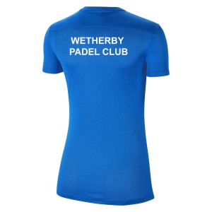 Nike Womens Park VII Dri-FIT Short Sleeve Shirt (W) Royal Blue-White