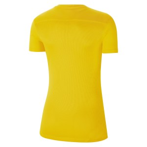 Nike Womens Park VII Dri-FIT Short Sleeve Shirt (W) Tour Yellow-Black