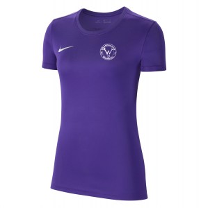 Nike Womens Park VII Dri-FIT Short Sleeve Shirt (W) Court Purple-White