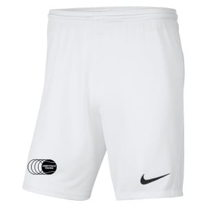 Nike Park III Shorts White-Black