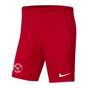 Nike Park III Shorts University Red-White