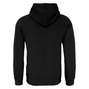 Heavyweight OH Contrast Hoodie Black-Grey