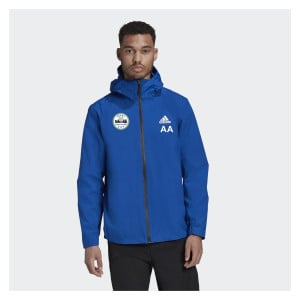 adidas-LP BSC 3-Stripes RAIN RDY Jacket Team Royal Blue