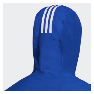 adidas-LP BSC 3-Stripes RAIN RDY Jacket Team Royal Blue