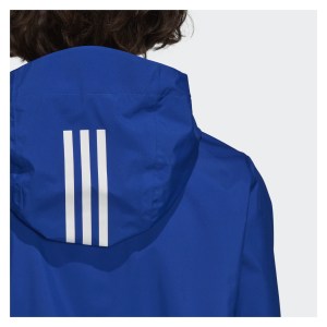 adidas-LP Womens 3-Stripes RAIN RDY Jacket (W) Team Royal Blue