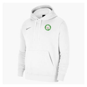 Nike Team Club 20 Fleece Hoodie (M) White-White-Wolf Grey