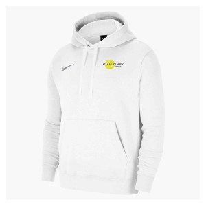 Nike Team Club 20 Fleece Hoodie (M) White-White-Wolf Grey