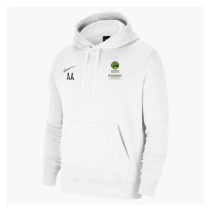 Nike Team Club 20 Fleece Hoodie (M) White-White-Wolf Grey