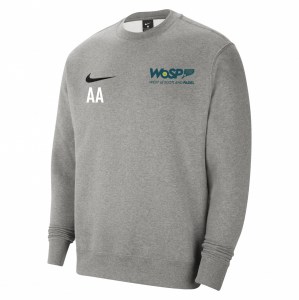 Nike Team Club 20 Fleece Crew Sweatshirt Dark Grey Heather-Black-Black