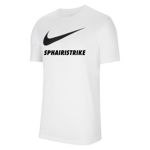 Nike Team Club 20 Swoosh Tee (M) White-Black