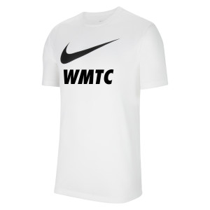 Nike Team Club 20 Swoosh Tee (M) White-Black