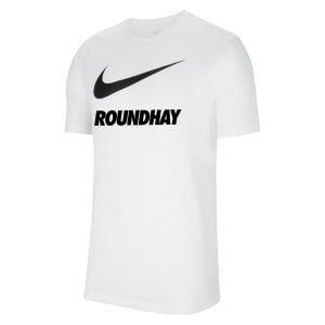 Nike Team Club 20 Swoosh Tee (M) White-Black