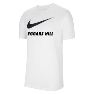 Nike Team Club 20 Swoosh Tee (M) White-Black