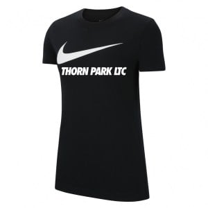 Nike Womens Team Club 20 Swoosh Tee (W)