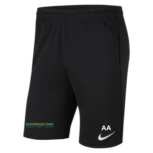 Nike Park 20 Pocketed Shorts (M) Black-Black-White