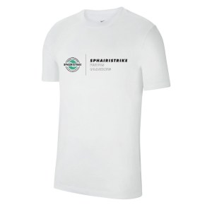 Nike Team Club 20 Cotton T-Shirt (M) White-Black