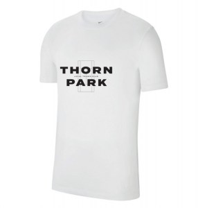 Nike Team Club 20 Cotton T-Shirt (M) White-Black