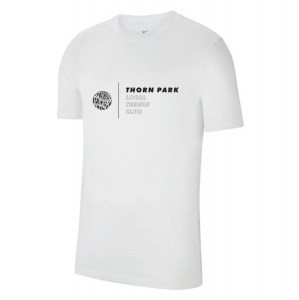 Nike Team Club 20 Cotton T-Shirt (M) White-Black