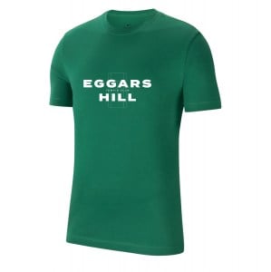 Nike Team Club 20 Cotton T-Shirt (M) Pine Green-White