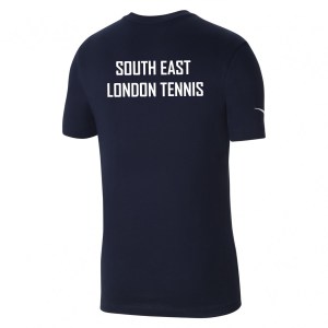 Nike Team Club 20 Cotton T-Shirt (M) Obsidian-White