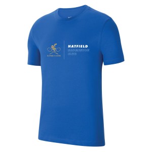 Nike Team Club 20 Cotton T-Shirt (M) Royal Blue-White