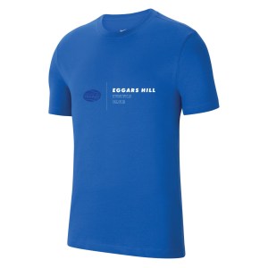 Nike Team Club 20 Cotton T-Shirt (M) Royal Blue-White