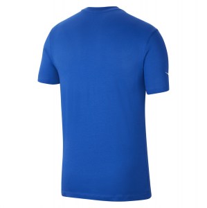 Nike Team Club 20 Cotton T-Shirt (M) Royal Blue-White