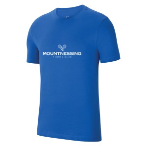 Nike Team Club 20 Cotton T-Shirt (M) Royal Blue-White