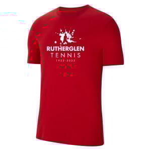Nike Team Club 20 Cotton T-Shirt (M) University Red-White