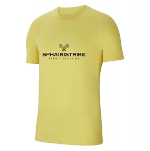 Nike Team Club 20 Cotton T-Shirt (M) Tour Yellow-Black