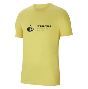 Nike Team Club 20 Cotton T-Shirt (M) Tour Yellow-Black