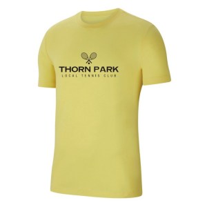 Nike Team Club 20 Cotton T-Shirt (M) Tour Yellow-Black