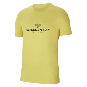 Nike Team Club 20 Cotton T-Shirt (M) Tour Yellow-Black