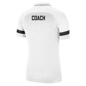 Nike Academy 21 Performance Polo (M) White-Black-Black-Black
