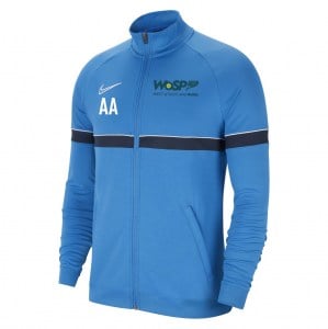 Nike Academy 21 Knit Track Jacket (M) Royal Blue-White-Obsidian-White