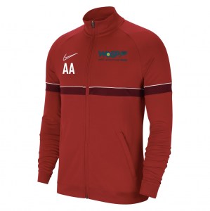 Nike Academy 21 Knit Track Jacket (M) University Red-White-Gym Red-White