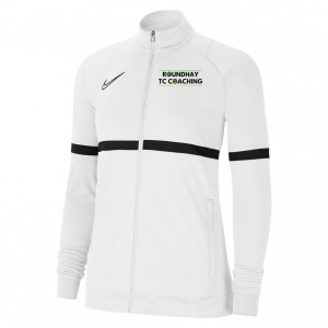 Nike Womens Academy 21 Knit Track Jacket (W) White-Black-Black-Black
