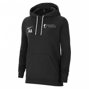 Nike Womens Team Club 20 Hoodie (W) Black-White-White