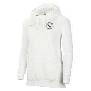 Nike Womens Team Club 20 Hoodie (W) White-White-Wolf Grey