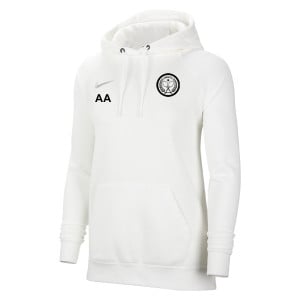 Nike Womens Team Club 20 Hoodie (W) White-White-Wolf Grey