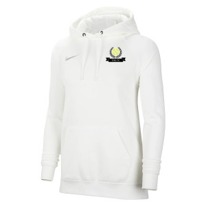 Nike Womens Team Club 20 Hoodie (W) White-White-Wolf Grey