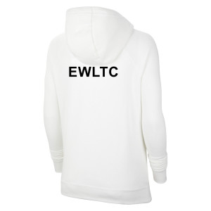 Nike Womens Team Club 20 Hoodie (W) White-White-Wolf Grey