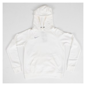 Nike Womens Team Club 20 Hoodie (W) White-White-Wolf Grey