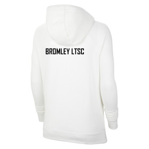 Nike Womens Team Club 20 Hoodie (W) White-White-Wolf Grey