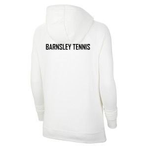 Nike Womens Team Club 20 Hoodie (W) White-White-Wolf Grey