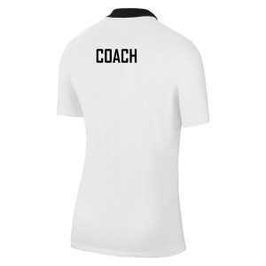 Nike Womens Dri-FIT Park Poly Cotton Polo (W) White-Black-Black