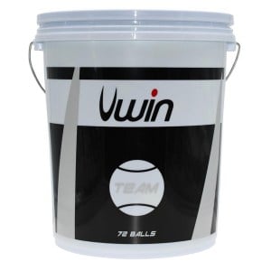 Uwin Team Tennis Balls - Bucket of 72 balls